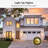 15.7 In Large Outdoor Wall Lights, Black Exterior Lighting Fixtures