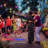 Hanjun 48ft Outdoor String Light with 15 Bulbs Music-Synced Colour Changing and Remote Control