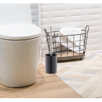WC-Bürstenhalter (Schwarz) zum Verlieben | Toilettenbürstenhalter