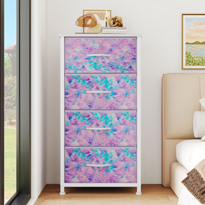 Cecilio 17.7'' W 4 - Drawer Fabric Dresser