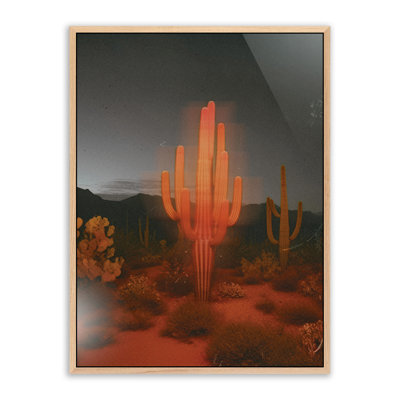 " Glowing Saguaro " by Coup D'Esprit