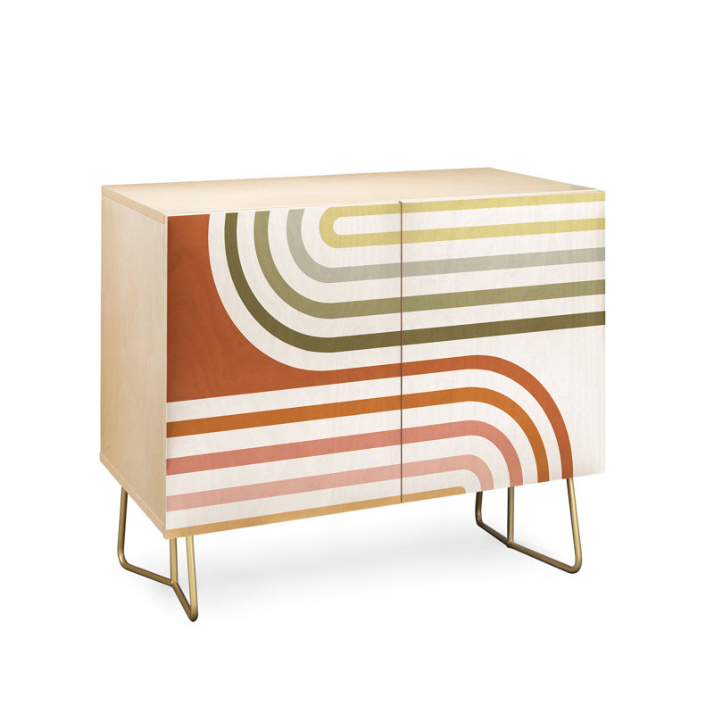 Fossey Accent Cabinet, Gold