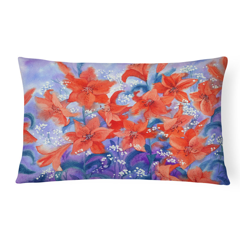  Coussin intérieur / extérieur Lilies