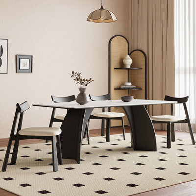 Ensemble de table à manger rectangulaire French French