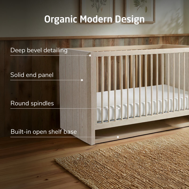 NorCal 4 -in-1 Convertible Crib