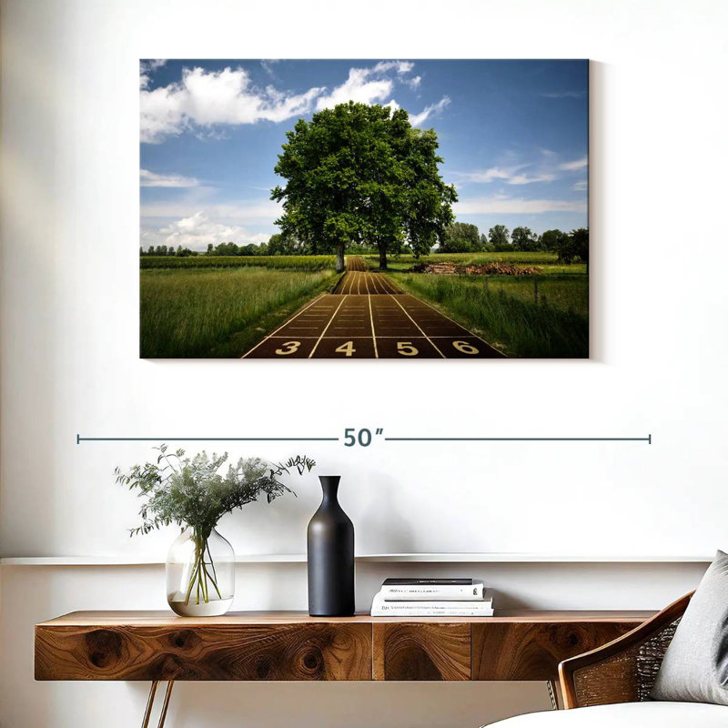 Sireci Jogging Track, 26" H x 39" W