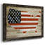 Drapeau américain encadré sur toile-96273273-96273272