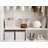 Storage Bins with Lids, Decorative Storage Boxes with Lid and Soft Rope Handles.3-Pack
