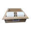 Porte-papier hygiénique encastré Hansford-72330516