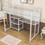 Lit mezzanine en métal avec bureau Aian-1333659616-1333659617
