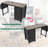 Modern 47-Inch Writing Desk with Built-in Power Strip - Study Table with 3 Drawers & Storage Pocket-67047522