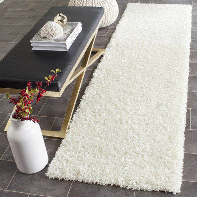 Sga-Amoroso Shag Performance Solid Color Rug