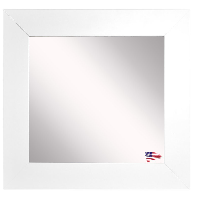 Miroir mural moderne et contemporain, H 29,5 po x l 29,5 po