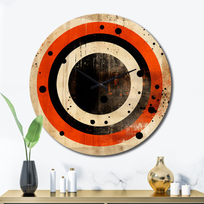 Horloge murale Inner Knowing Retro