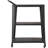 Industrial Dining Cart With Swivel Wheels-1572320840