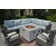 Deirdre Wicker/Rattan 9 - Person Seating Group With Cushions