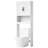 Mattear Freestanding Over The Toilet Storage-879027077