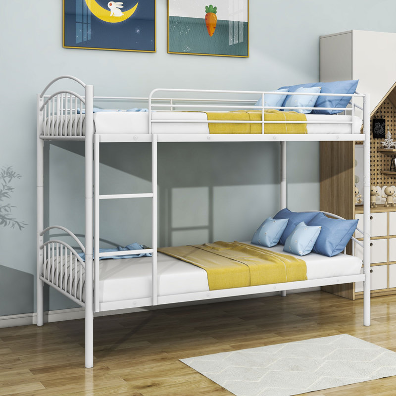 Grateron Twin over Twin Standard Bunk Bed by Isabelle & Max, White