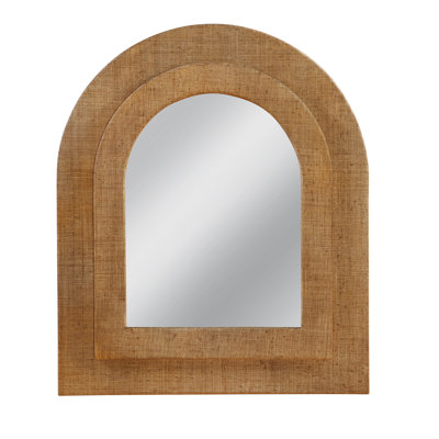 Haven Arch Rattan Mirror