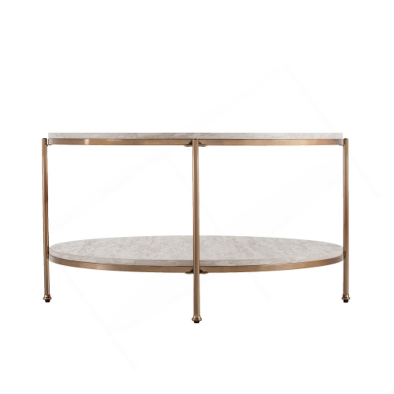 Table basse Silas, Doré