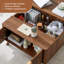 Table basse à plateau relevable avec rangement-632634185