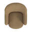 Fauteuil pivotant rembourré Brentleigh-256846066