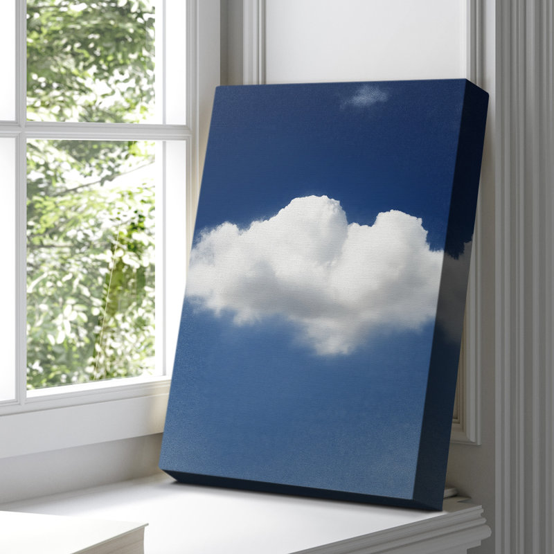 Paysage avec toile tendue avec châssis XXVIIe - prête à être accrochée, H 60 po x l 40 po