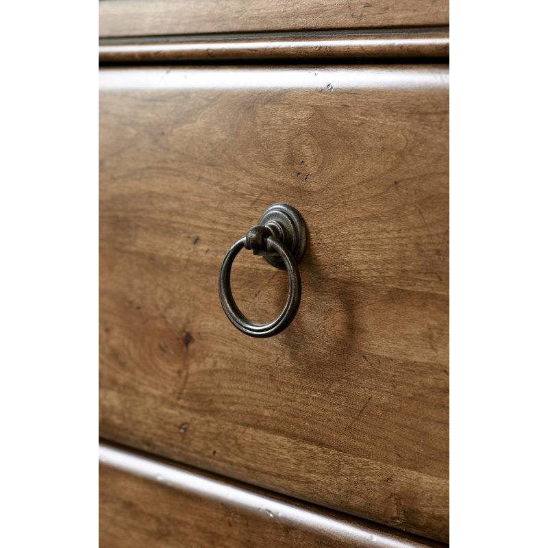 New Lou 2 Drawer Nightstand, Cognac