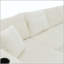 Chaise longue 37,5 po en velours pelucheux gauche avec porte-gobelet - sans assemblage (beige)-129885866-129885868