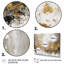 Or et blanc abstrait - art mural abstrait-1542419734-1542419733