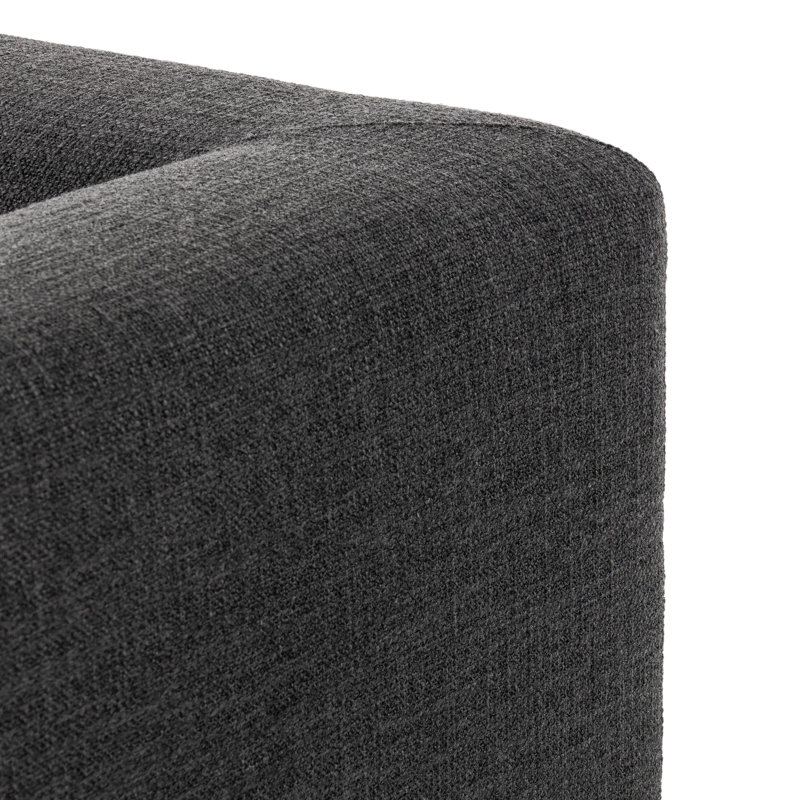 Lawndale RAF Chaise PC-Saxon Charcoal