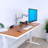 Mount-it Silver Motorized Adjustable Multi Screen Desk Mount for 23" Monitor Screen Holds up to 19.8lbs