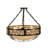 Adalai 4 - Light Bronze Single Pendant