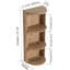 Support de rangement mural de 12 po pour salle de bain 12 po-732364225