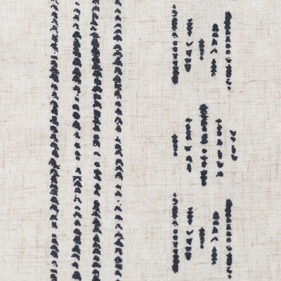 Linen Blend Semi-Sheer Rod Pocket Curtain Pair