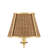 Deauville 55'' Polished Brass Traditional Floor Lamp