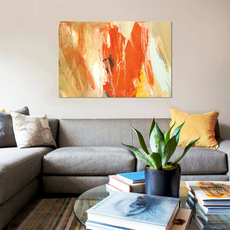 «Tree changements», reproduction sur toile, H 26 po x l 40 po x P 1,5 po, Toile tendue, Pas de tapis