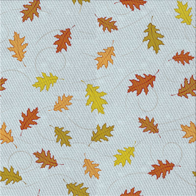 Tapis floral vert / bleu / brun Ymir