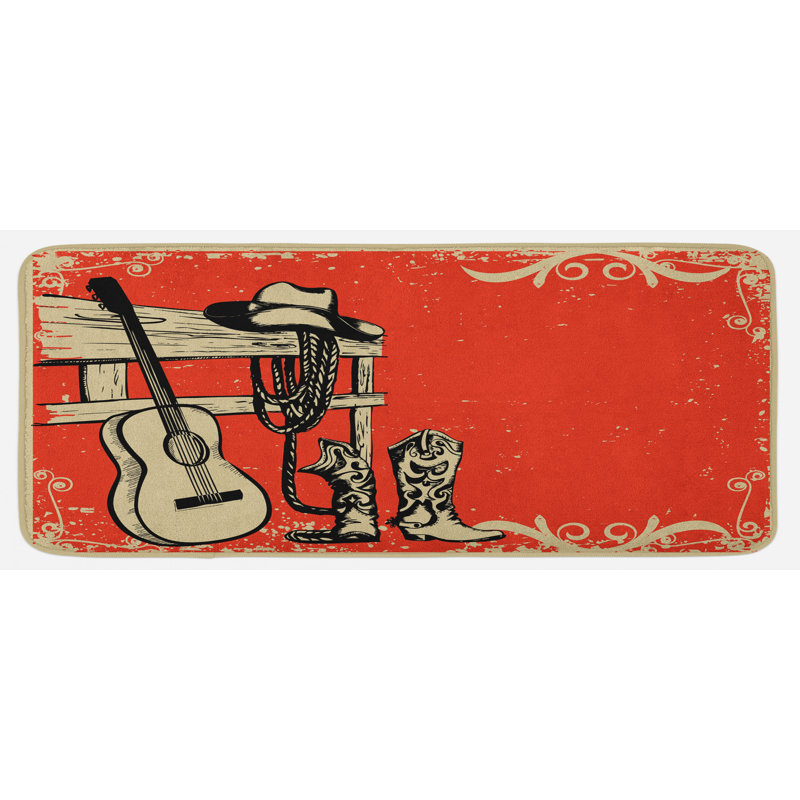 Tapis de cuisine western