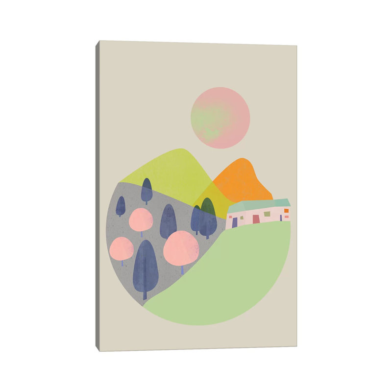Orchard No.1 by Flatowl - Wrapped Canvas Print, 20.32 cm H x 30.48 cm W