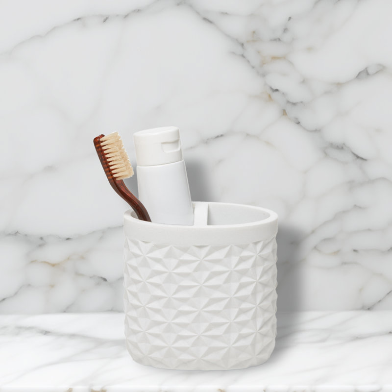 Porte-brosse à dents matelassé
