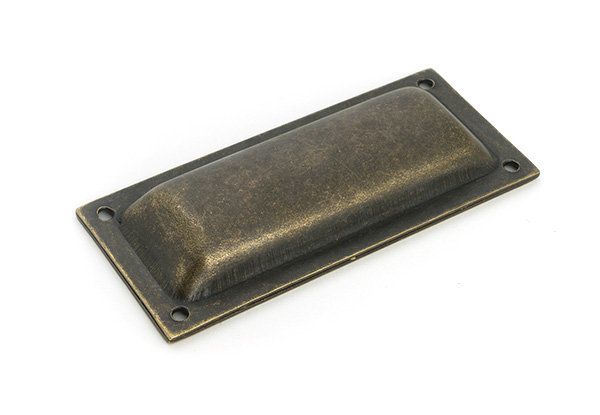 3.6 cm Centre Recessed Pull, Burnished Brass