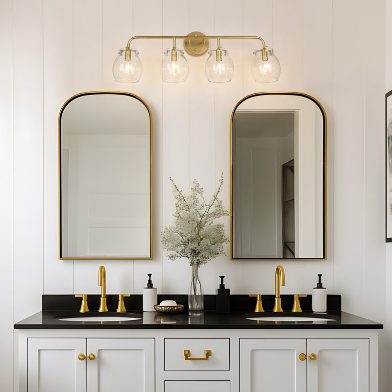 Mariellen 4 - Light Dimmable Vanity Light, Gold
