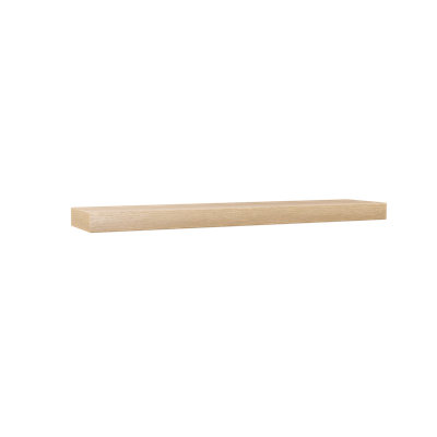 Rift White Oak Floating Shelf