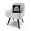 Coussin décoratif en métal ABC Spooky-727750108