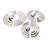 Cosentino 12 and 15 and 18" Ring Wall Decor, Set of 3-96523905-96523906