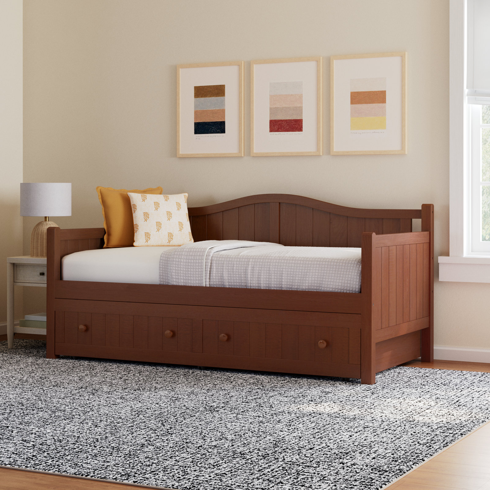 Boden Daybed with Trundle - Twin, Cherry