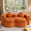 Canapé-lit convertible moderne avec coussin en mousse, lit d'invité double pliable-129509212