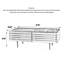 Table basse minimaliste moderne en bois massif-110770997