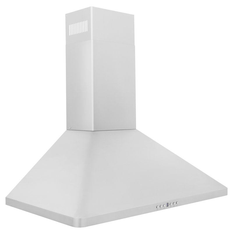 36" KF 400 CFM Convertible Wall Mount Range Hood in Stainless Steel